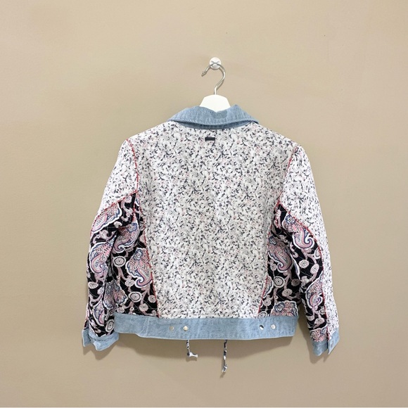 Anthropologie Blank NYC reversible patchwork jacket - Picture 4 of 12